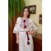 Embroidered dress "Katrya" handmade